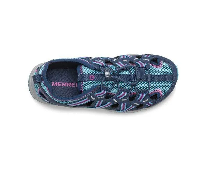 Merrell Kids Hydro Choprock Sandals- Navy/ Turquoise