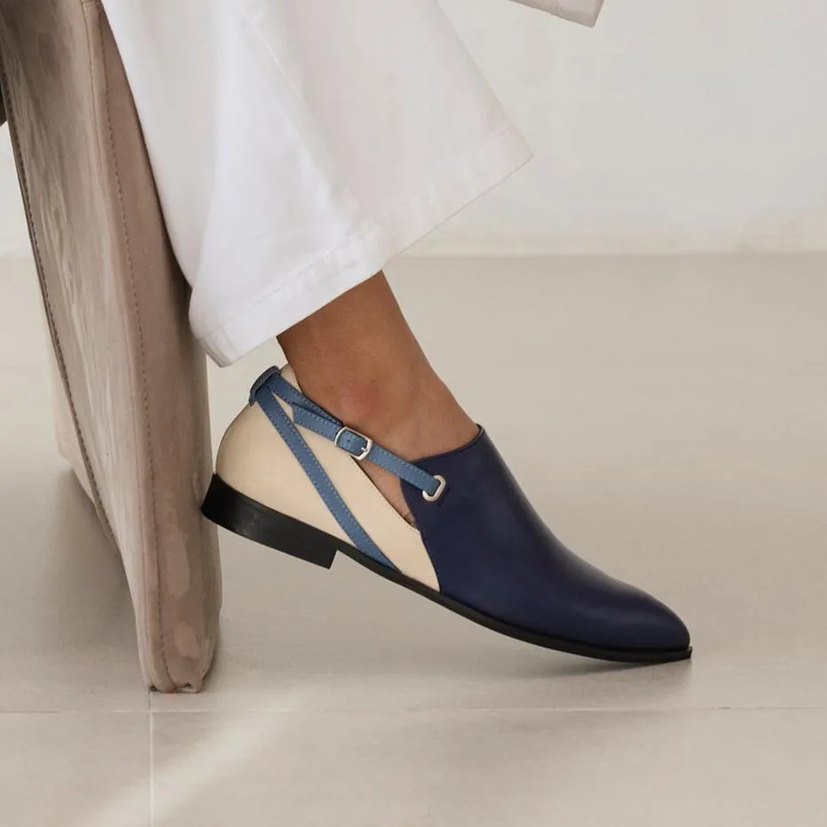 Miray blue loafer