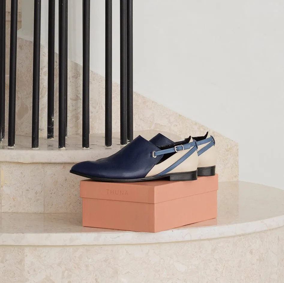 Miray blue loafer
