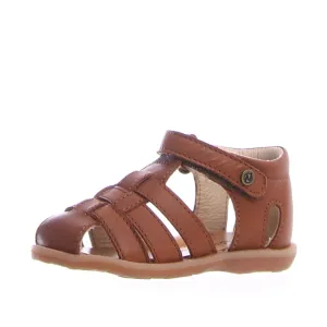 Naturino Boy's and Girl's Zaffiro Sandals - Cognac