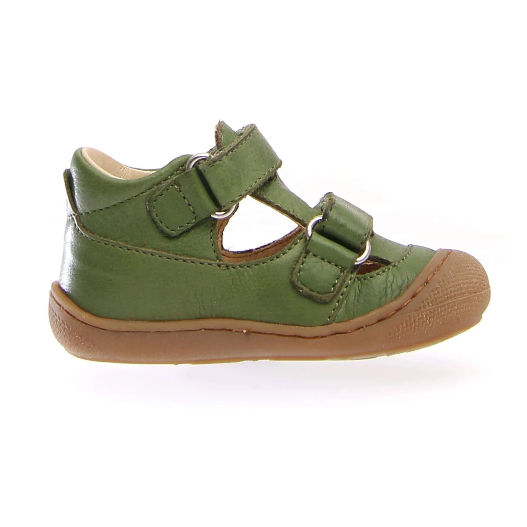 Naturino Girl's & Boy's Puffy Nappa Spazz. Sneakers - Kaki