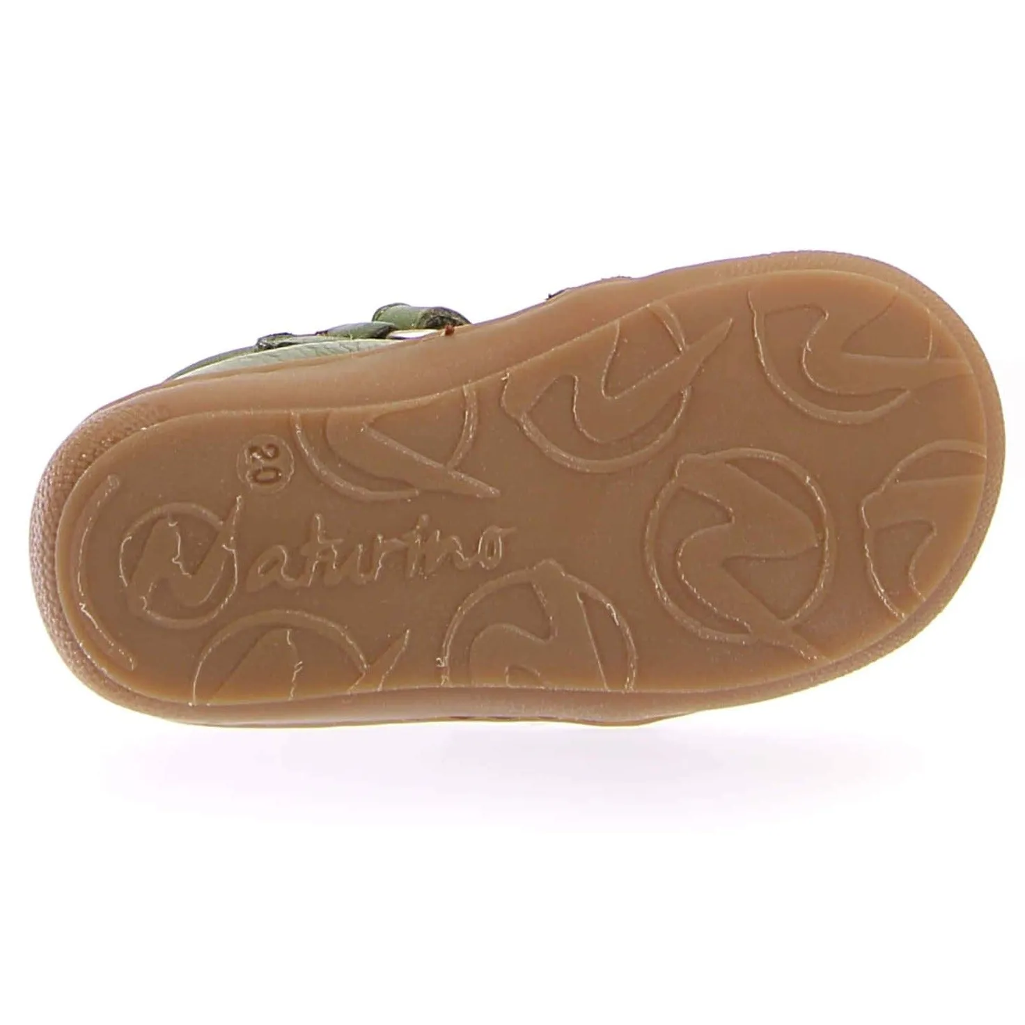 Naturino Girl's & Boy's Puffy Nappa Spazz. Sneakers - Kaki