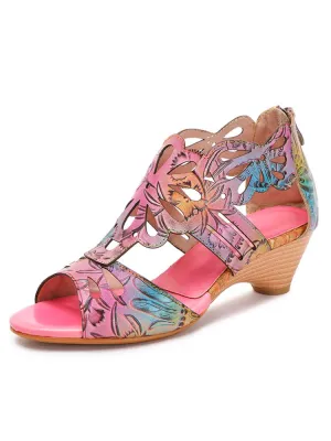 Noor Bohemian Leather Sandals