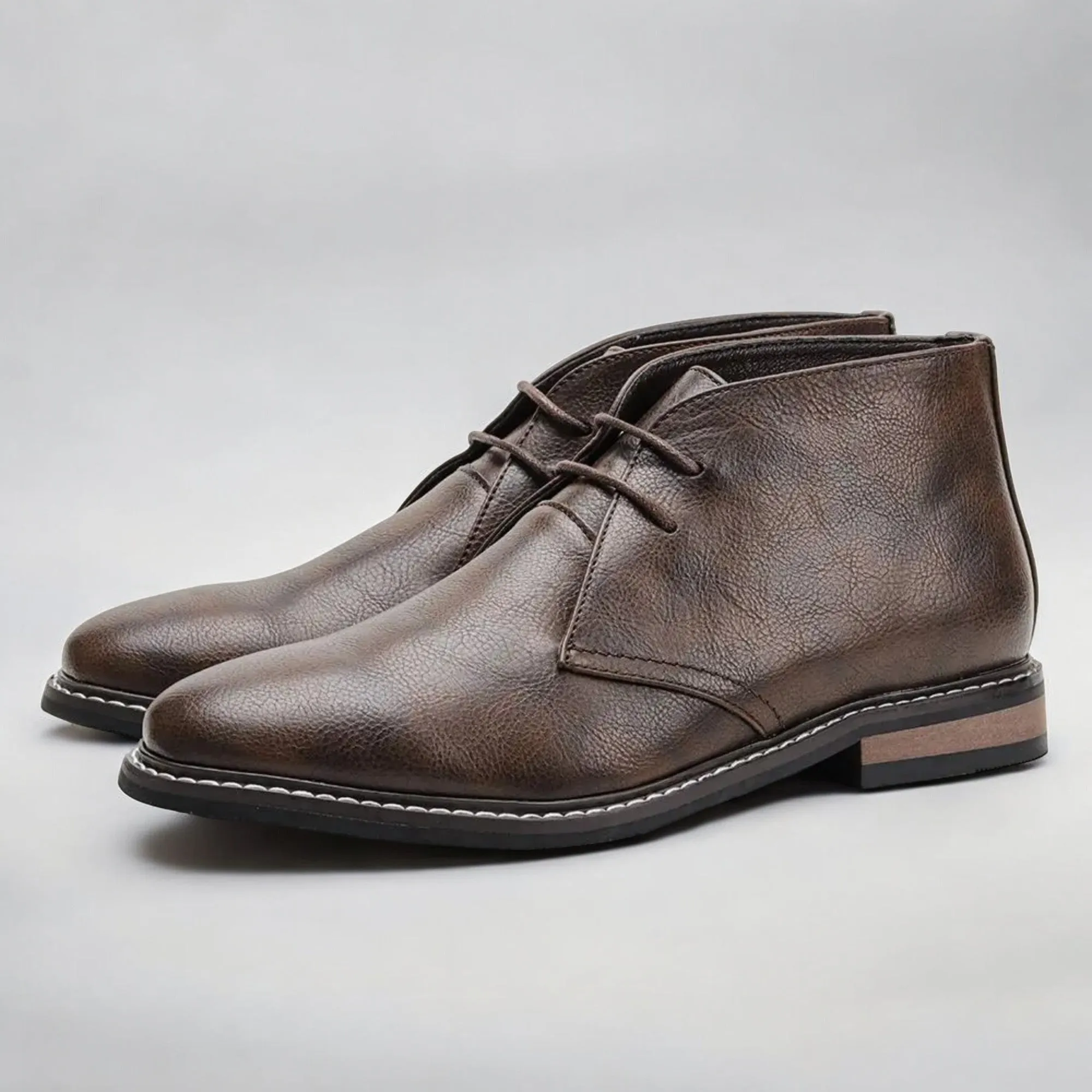 Oscar  Leather Chukka Boots