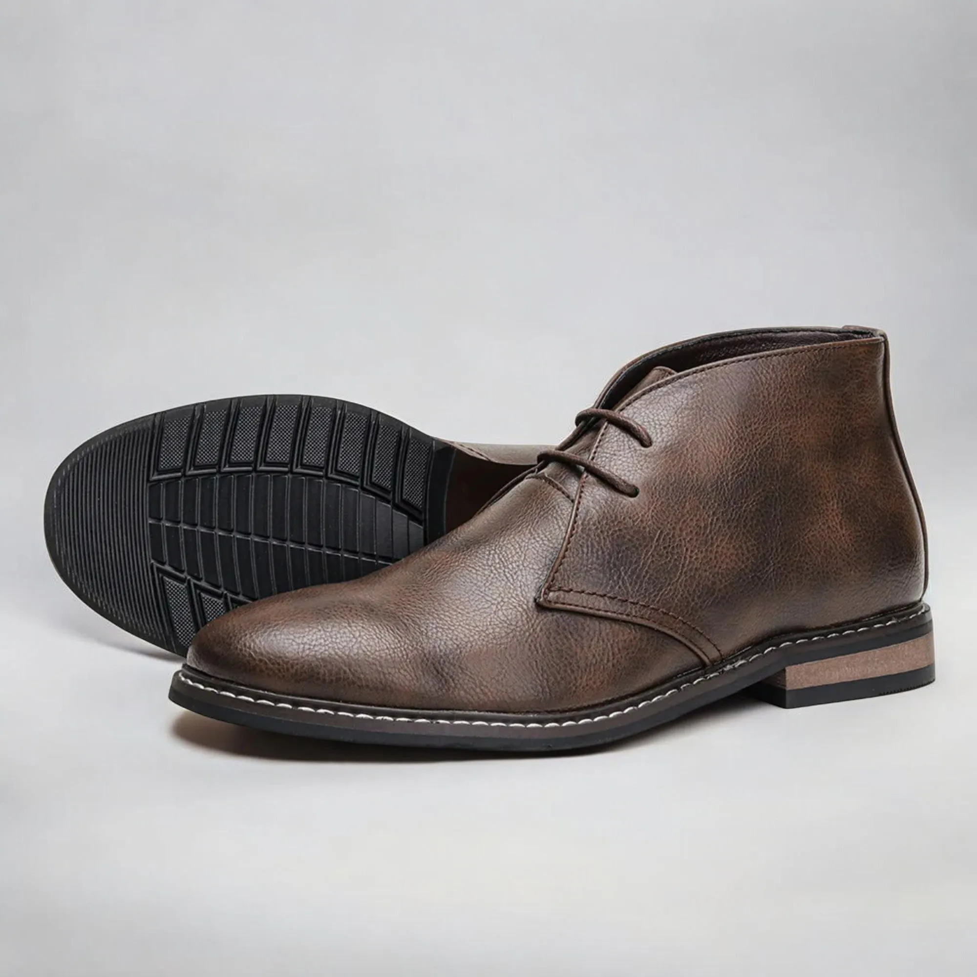 Oscar  Leather Chukka Boots
