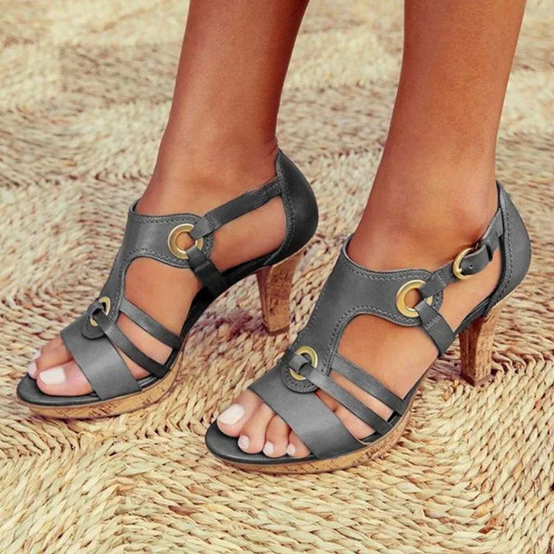 PU Leather Bohemian Style Sandal