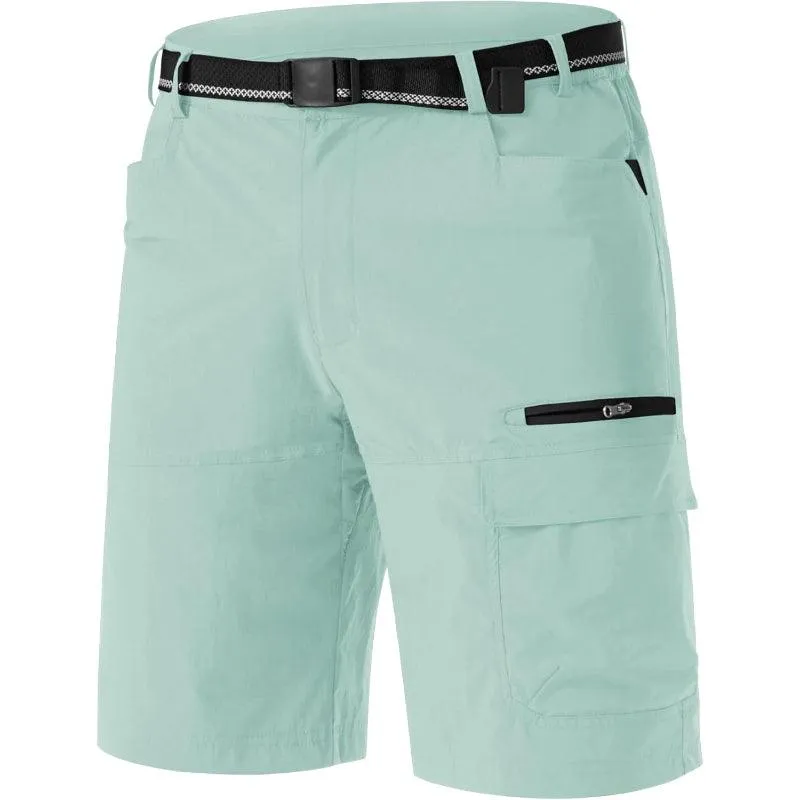Quick Dry Cargo Shorts With Pockets