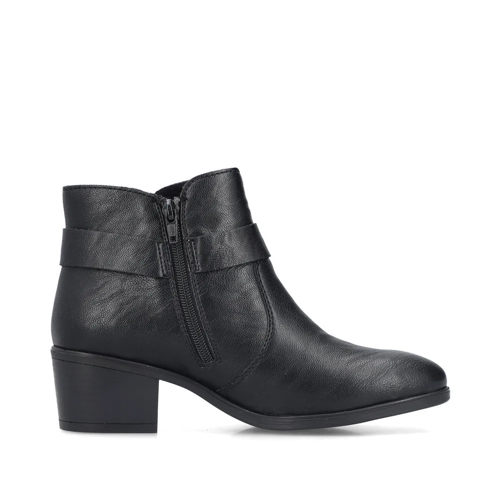 Rieker Ladies Boot 73975 BLACK 73975-00