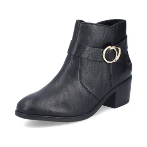 Rieker Ladies Boot 73975 BLACK 73975-00