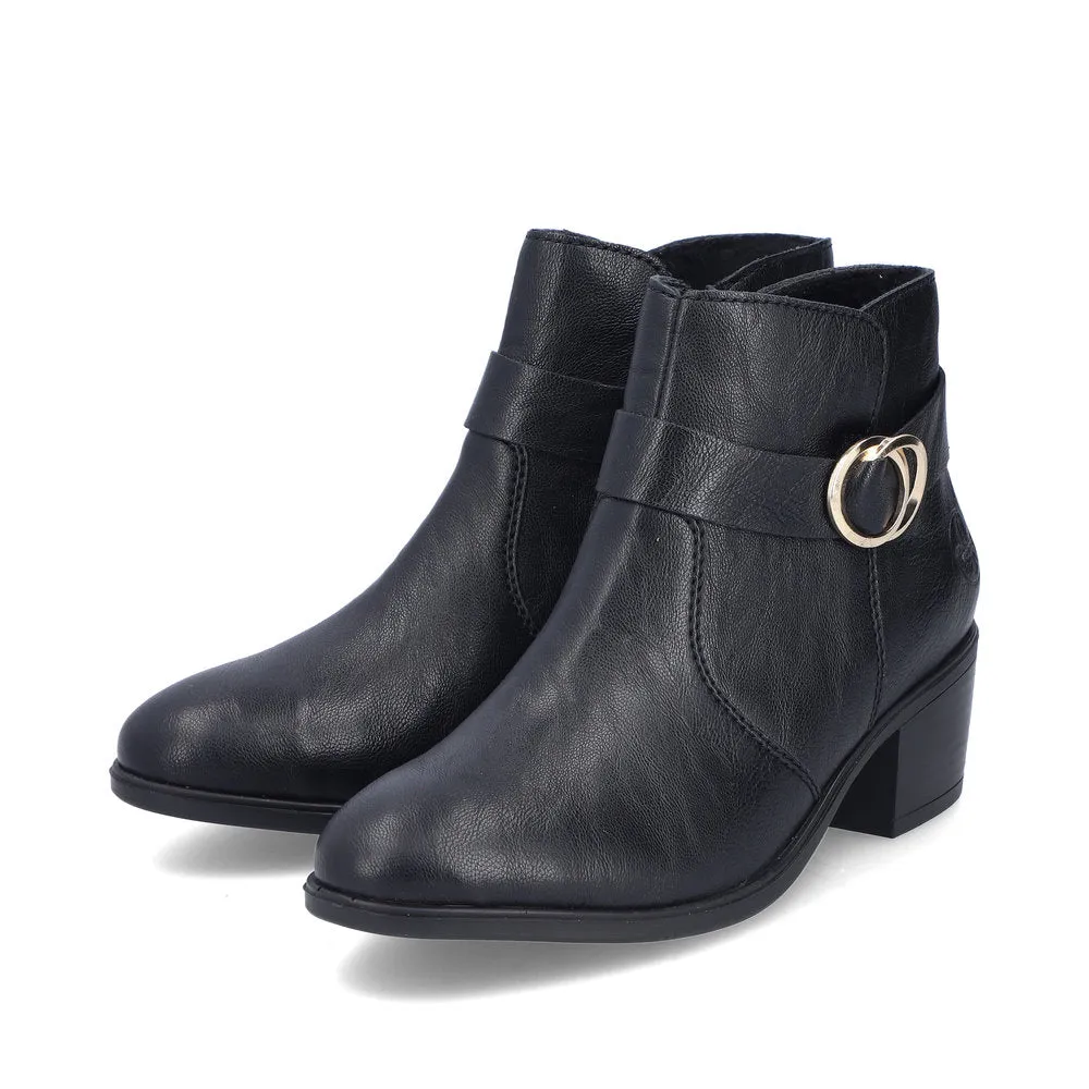 Rieker Ladies Boot 73975 BLACK 73975-00
