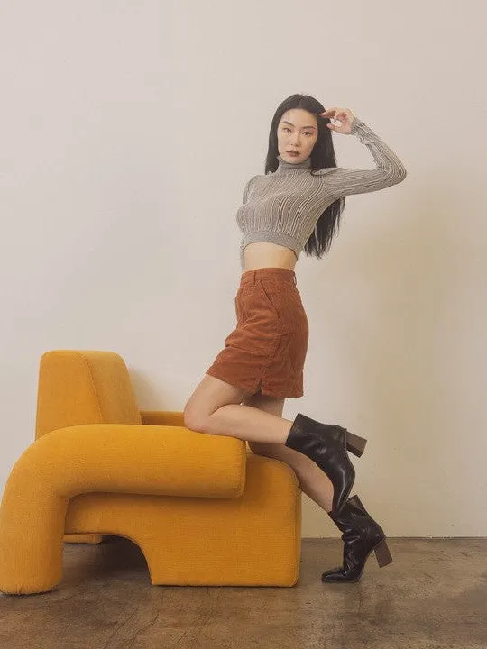 Rule the Fashion Scene Square Toe Ankle Boots