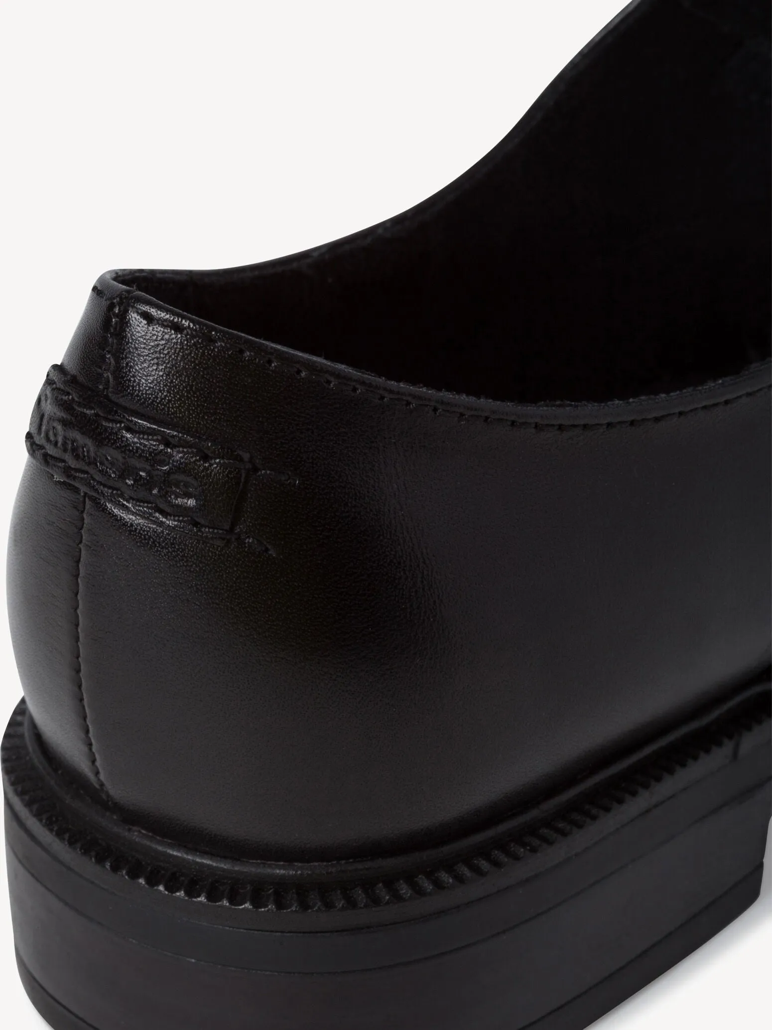 Tamaris Women's 1-24201-27 Leather Slipper Loafer Shoes Black