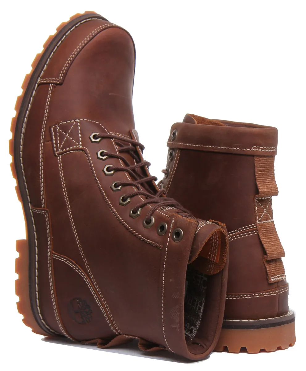 Timberland A2Jg6 Originals 6 Inch Lace Up Boot In Camel For Men