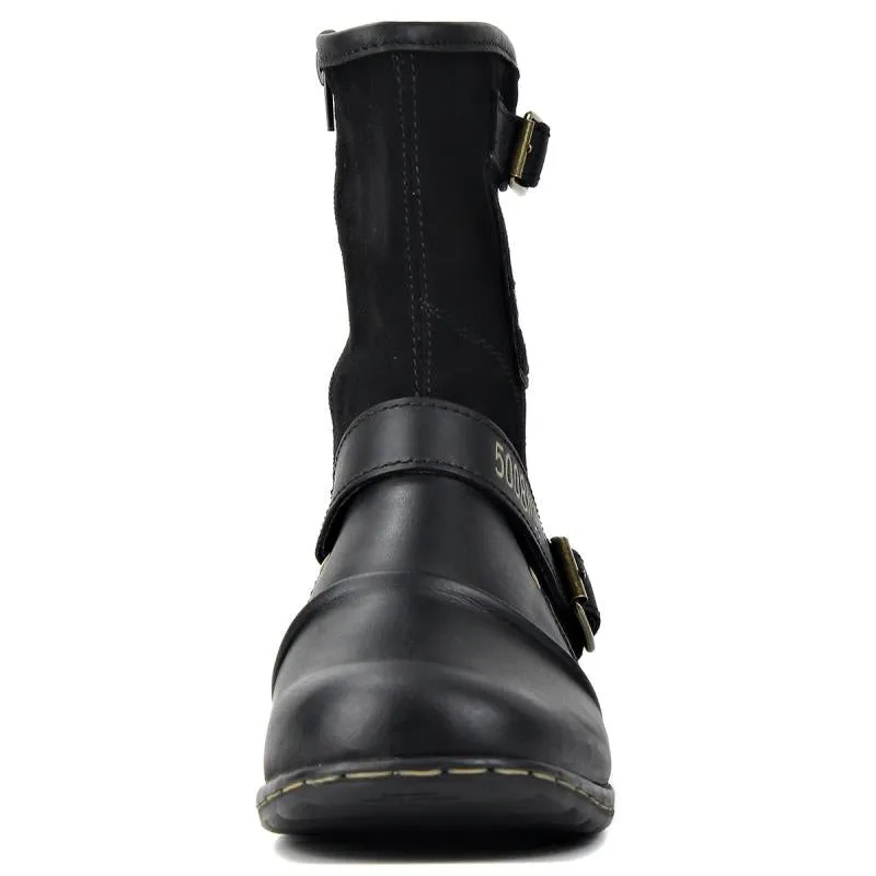 Tom Ryan Vintage Leather Motorcycle Boots