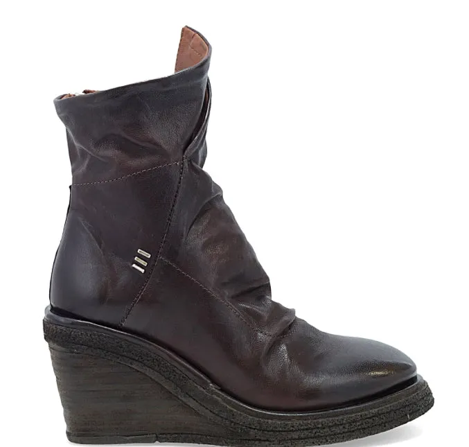 Tremont Wedge Bootie- Brown