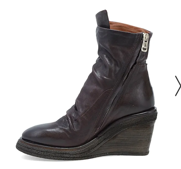 Tremont Wedge Bootie- Brown