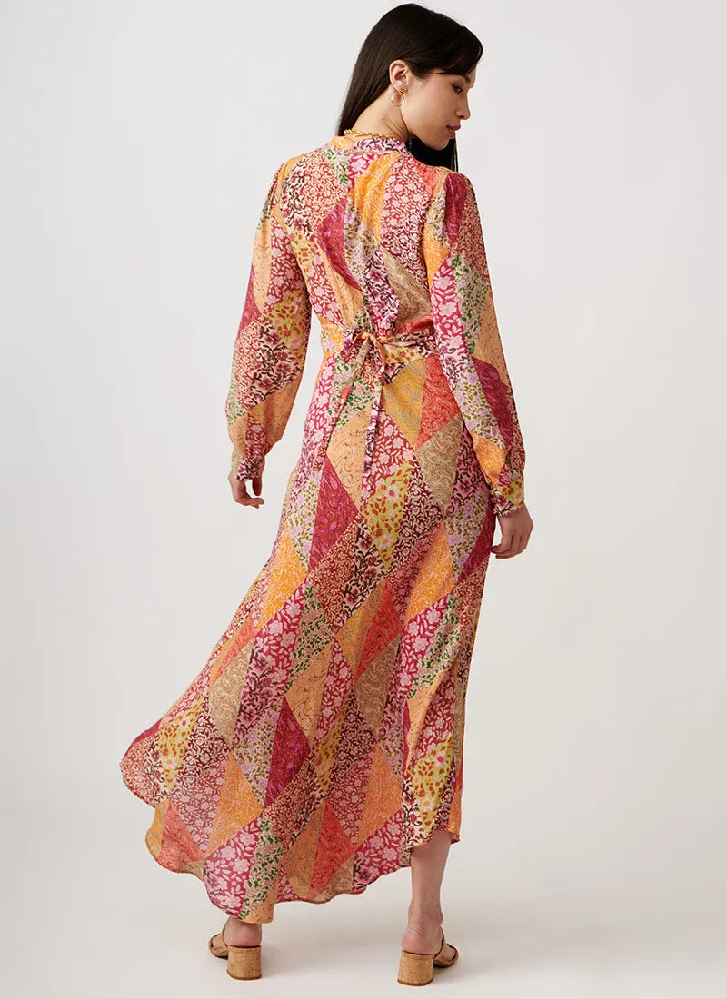 Trula Print Midi Dress